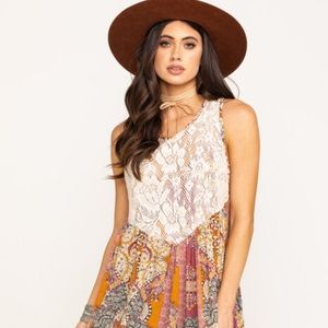 Free People Count me In tunic top